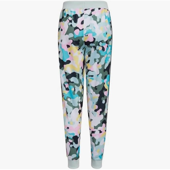 ADIDAS Girls Camo Print Joggers size 10/12 medium - Picture 3 of 12